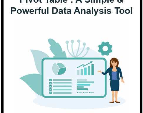 Pivot Table Analysis: A Simple and Powerful Tool for Data Analysis