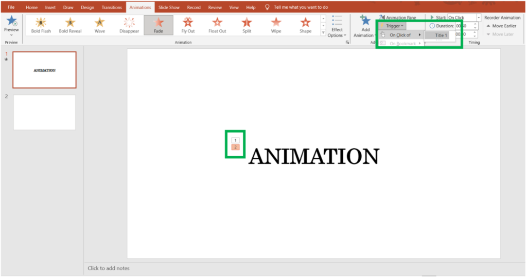how to powerpoint animation presentation