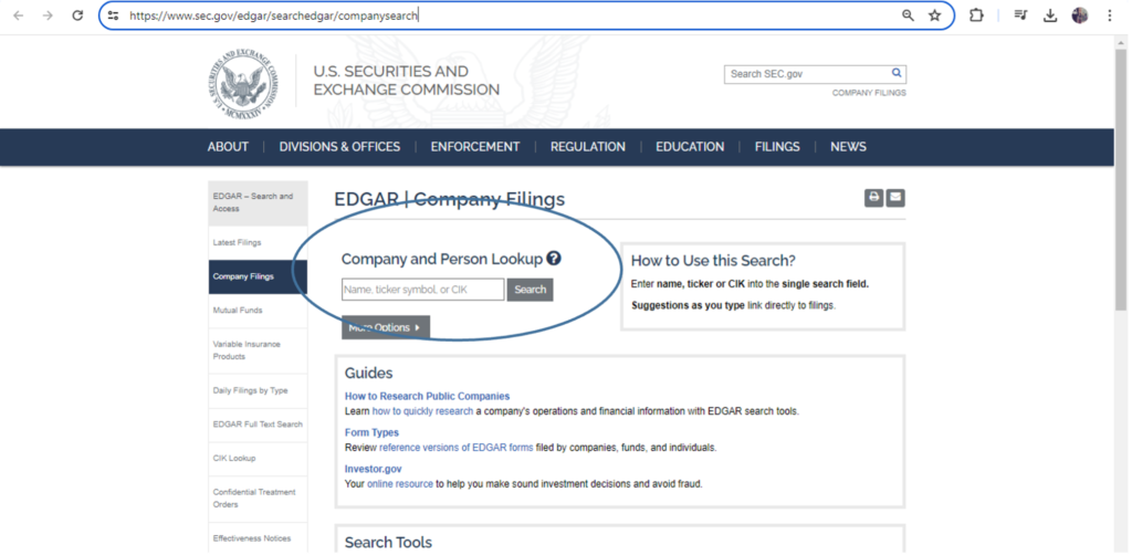 where to find form 10-q