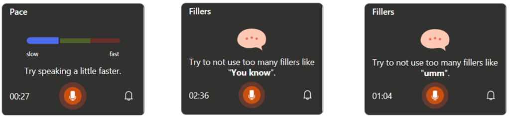 speaker coach live feedback