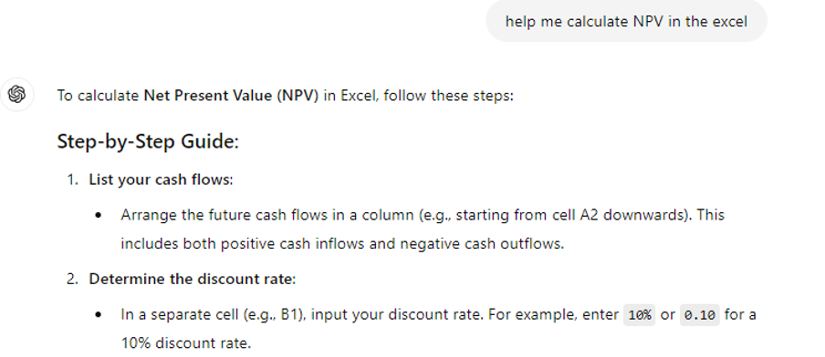 financial analysis with ChatGPT