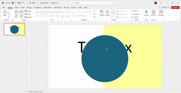 arrange objects in PowerPoint - forward/backward