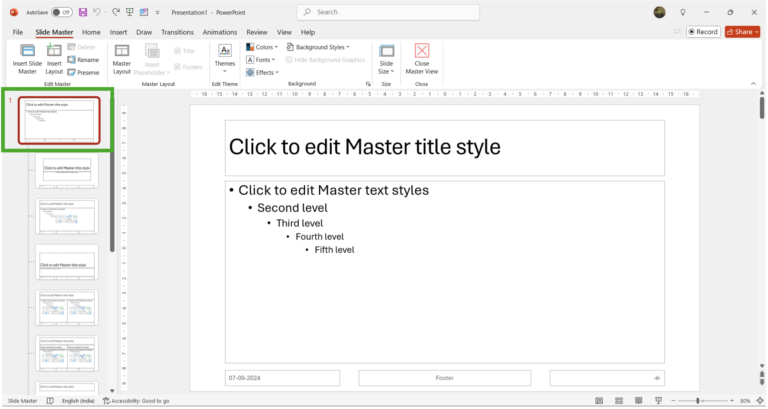 Slide Master in PowerPoint - how to create custom presentations ...