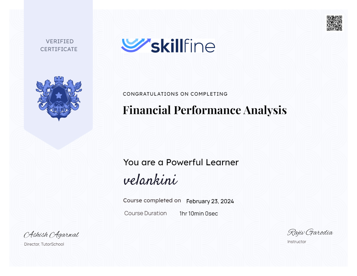 Financial Performance Analysis